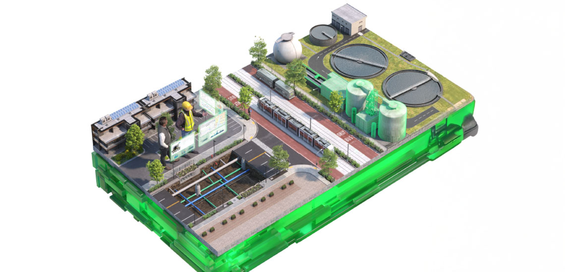 Gestión inteligente del agua con modelos digitales