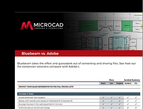 Bluebeam Vs Adobe Full List Bluebeam Vs Adobe Full List